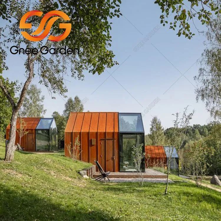 Corten tērauda rūsas metāla fasāde