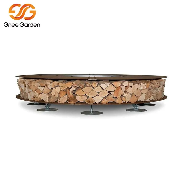 Corten tērauda pilsētas ceļa mēbeles