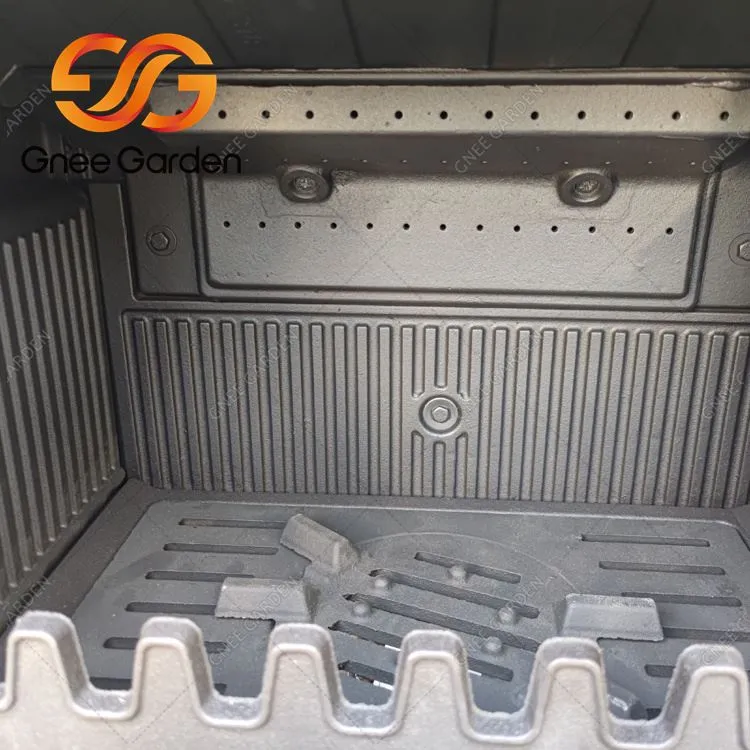 Čuguna kamīni iekštelpu apkurei