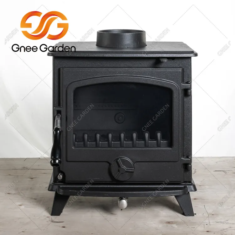 Čuguna baļķu malkas plīts