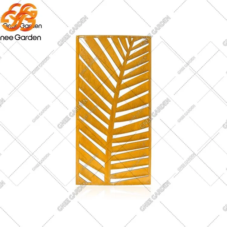 Corten Garden ekrāna paneļi