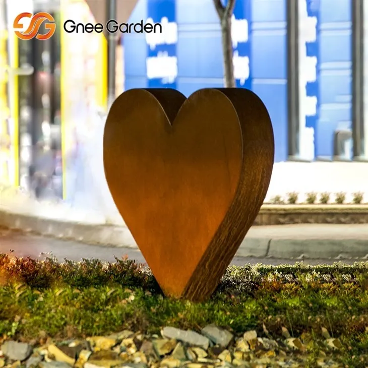 Corten Metal pastkastes āra pastkastīte