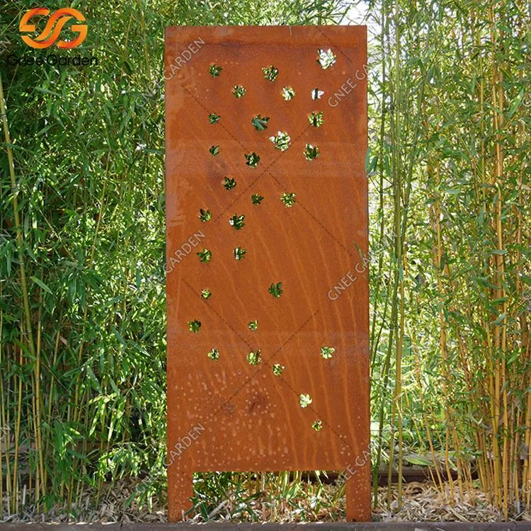 Corten āra dekoratīvie ekrāni