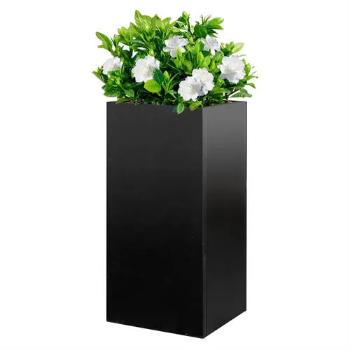 Dekoratīvs dārza puķu podu balkons