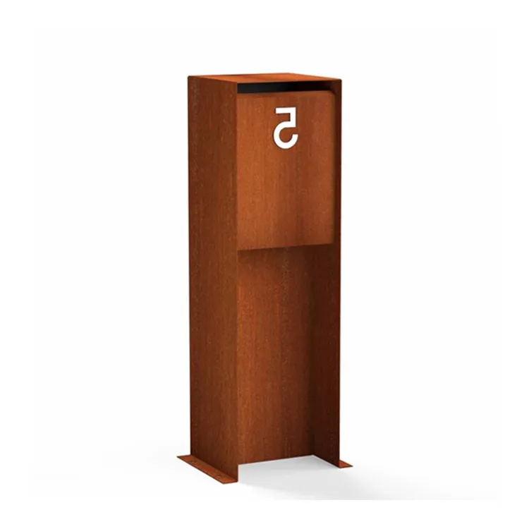 Corten tērauda pastkaste