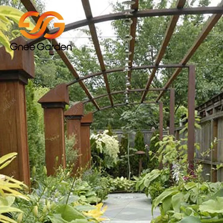 Corten tērauda metāla lapenes tērauda jumts