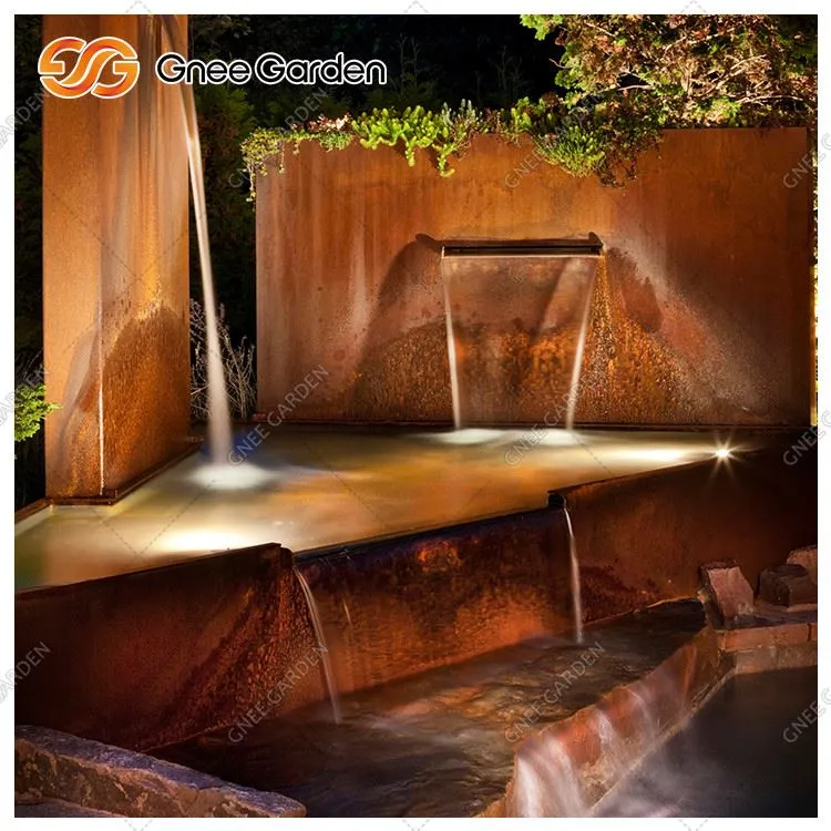 Corten tērauda ūdens īpašība