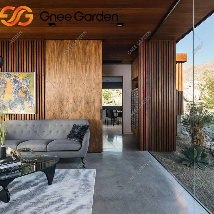 Corten sienas paneļu apšuvuma dizains