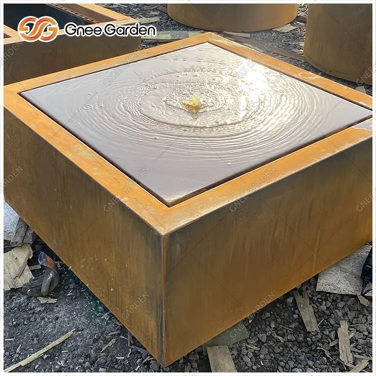 Corten ūdens strūklaka