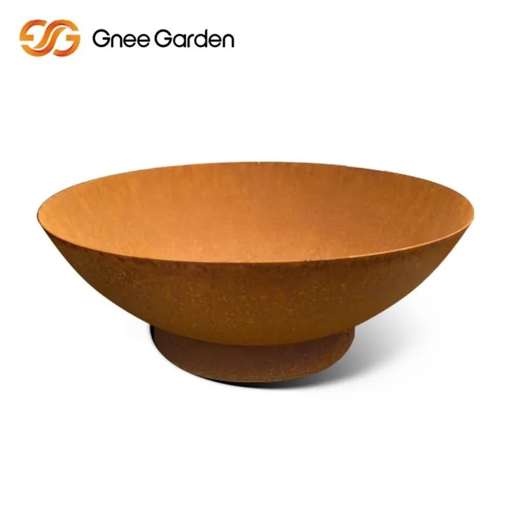 Corten Weatherproof Propane Pit Garden