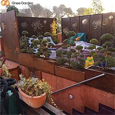 Vai Corten Garden ekrāni var nodrošināt pilnīgu privātumu?