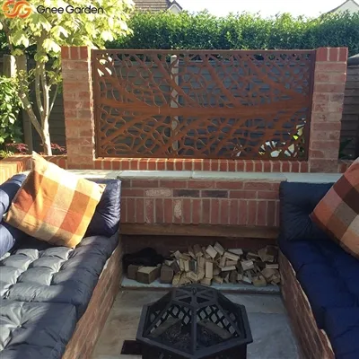 Kā uzstādīt āra Corten tērauda ekrānu?