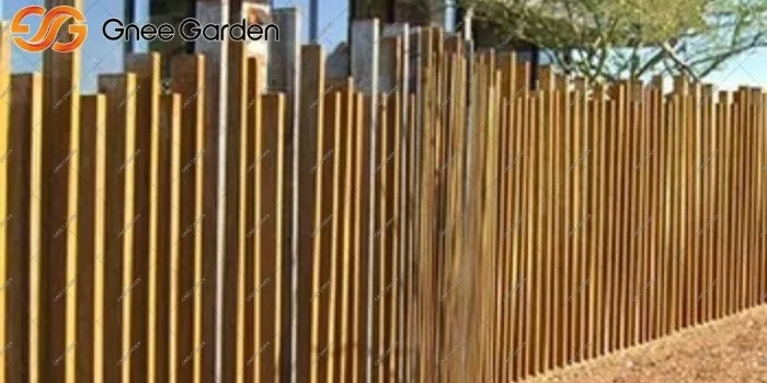 Corten Steel modern fence panels Corten Steel modern fence panels