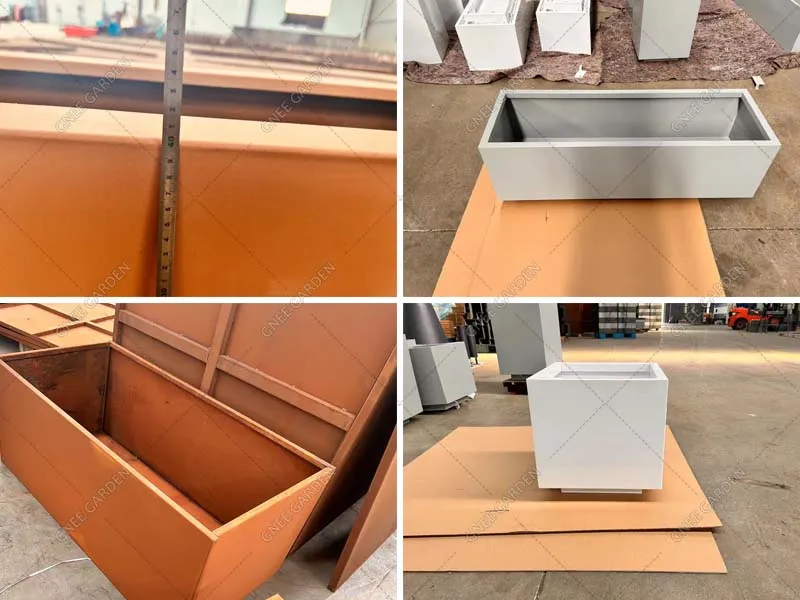corten planter pots corten planter pots