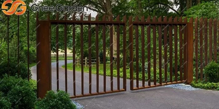 Corten steel fencing panels Corten steel fencing panels