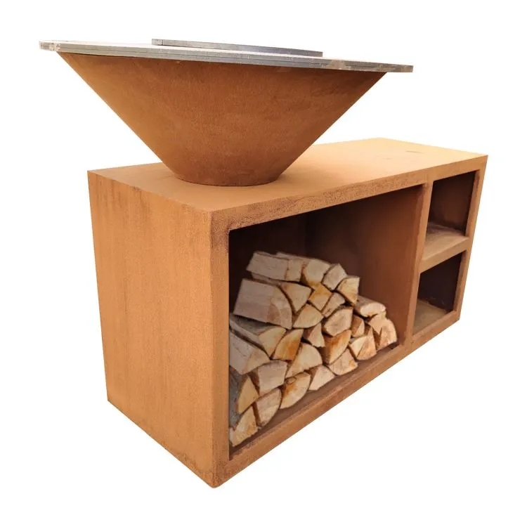 Āra BBQ Rusty Corten Steel