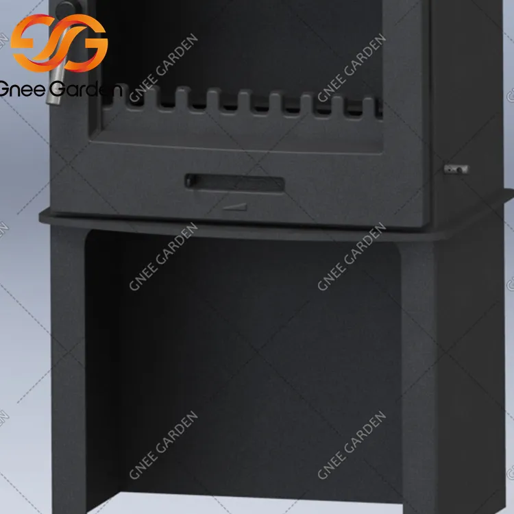 Āra čuguna malkas krāsnis