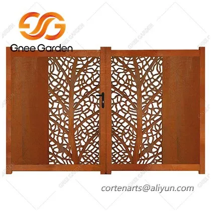 corten steel Gate corten steel Gate