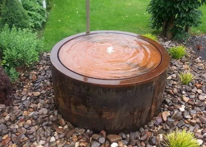 Rūsa tērauda ūdens funkcija