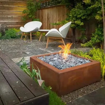 Corten Fire Pit propāns