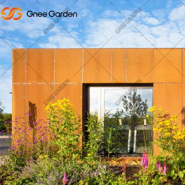 Tērauda fasādes paneļi ēkām