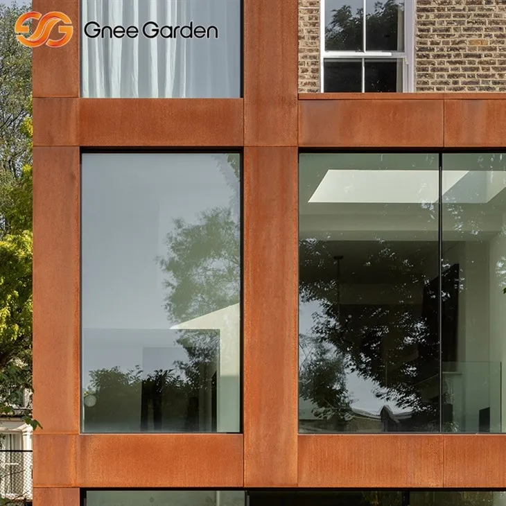 Laika apstākļu tērauda apšuvums zemniecisks apdare