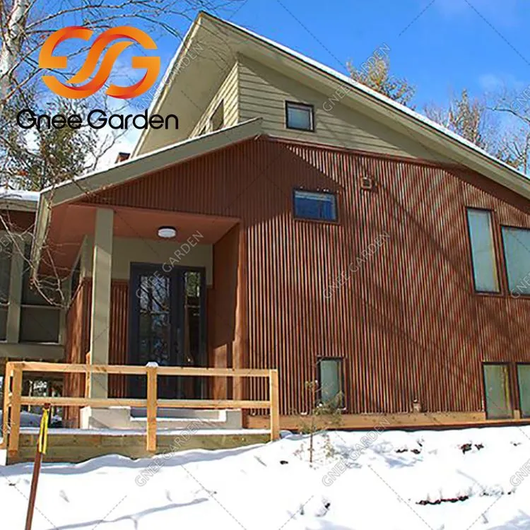 Laikapstākļiem izturīgi tērauda rūsējuši metāla jumti